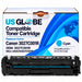 US Globe USGCN3027C001R Cyan Compatible Toner Cartridge (Replaces Canon 3027C001R)