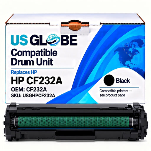 US Globe USGHPCF232A Black Compatible Drum Unit (Replaces HP CF232A)