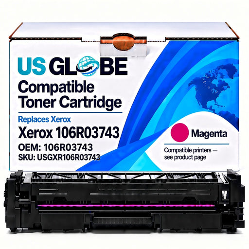 US Globe USGXR106R03743 Magenta Compatible Toner Cartridge (Replaces Xerox 106R03743)