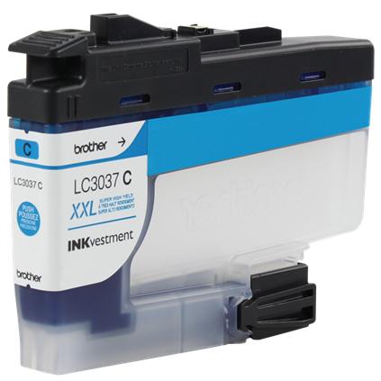 Brother LC3037C Cyan Super High-Yield INKvestment Tank Original Ink Cartridge