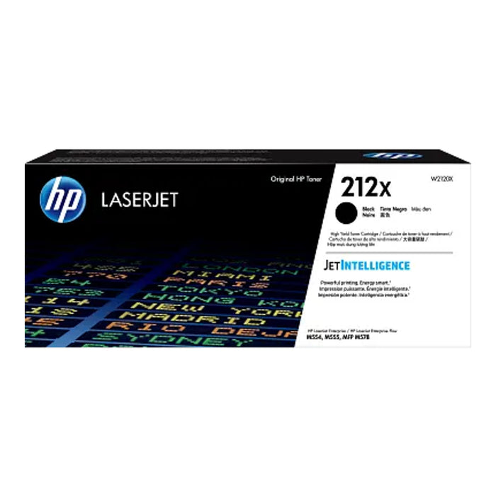 HP 212X (W2120X) Black High Yield Original OEM Toner Cartridge