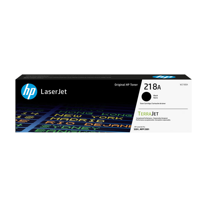 HP 218A W2180A Black Original LaserJet toner cartridge