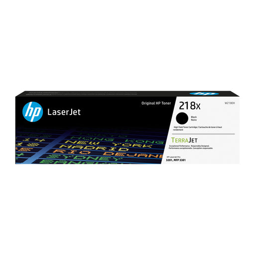 HP 218X high yield W2180X Black Original LaserJet toner cartridge