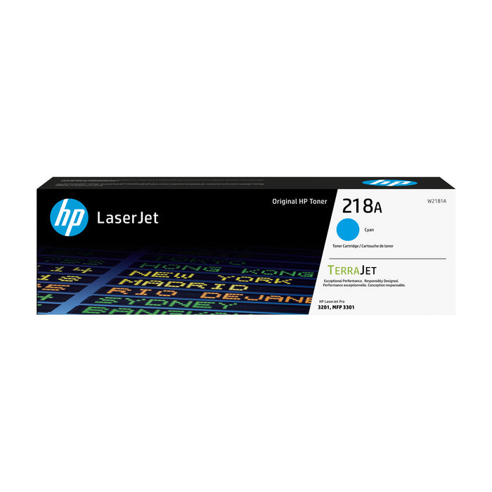 HP 218A W2181A Cyan Original LaserJet toner cartridge