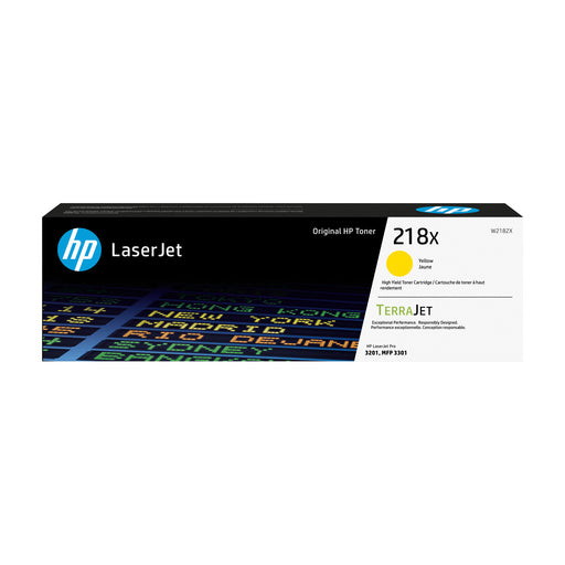 HP 218X high yield W2182X Yellow Original LaserJet toner cartridge