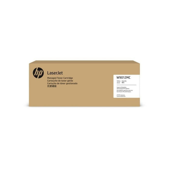 HP W9012MC Yellow High Yield Toner Cartridge