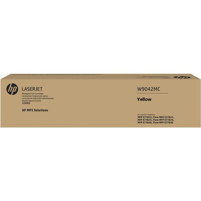 HP W9042MC Yellow Managed Toner Cartridge