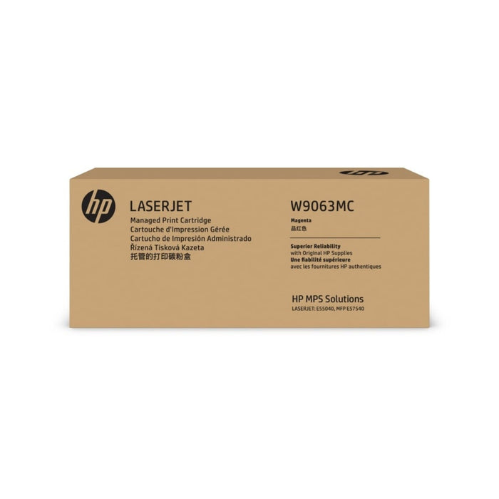 HP W9063MC Magenta Managed Toner Cartridge