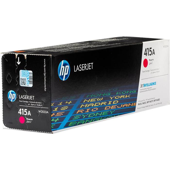 HP 415A W2033A Magenta Standard Yield Original LaserJet Toner Cartridge – 2,100 Pages