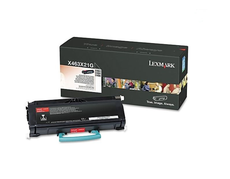 Lexmark X463X21G Black Extra High Yield Return Program Toner Cartridge