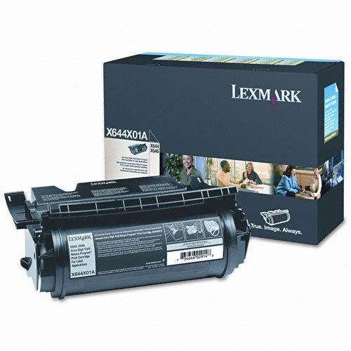 Lexmark X644X01A Black Extra High Yield Return Program Toner Cartridge