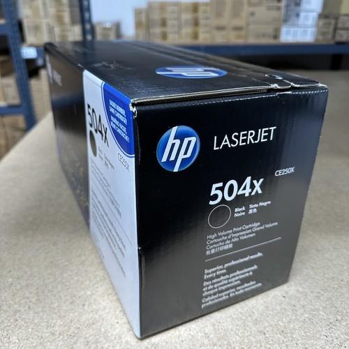 HP 504X CE250X Black High Yield Original LaserJet Toner Cartridge – 10,500 Pages