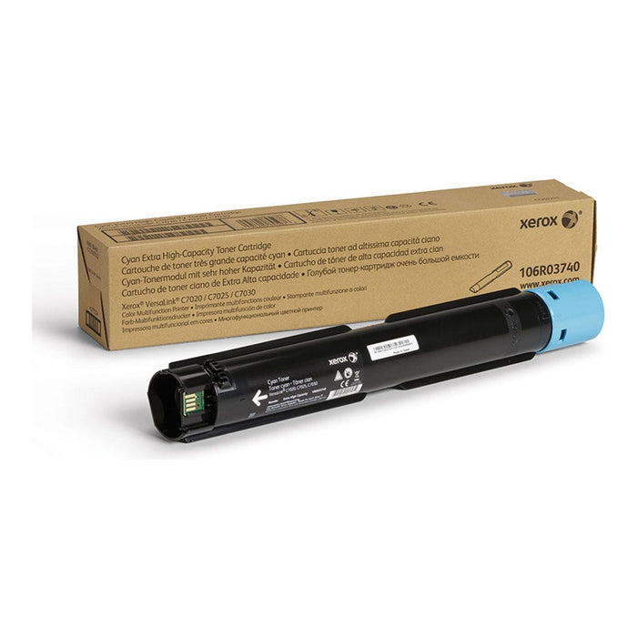 Xerox 106R03740 cyan genuine toner cartridge