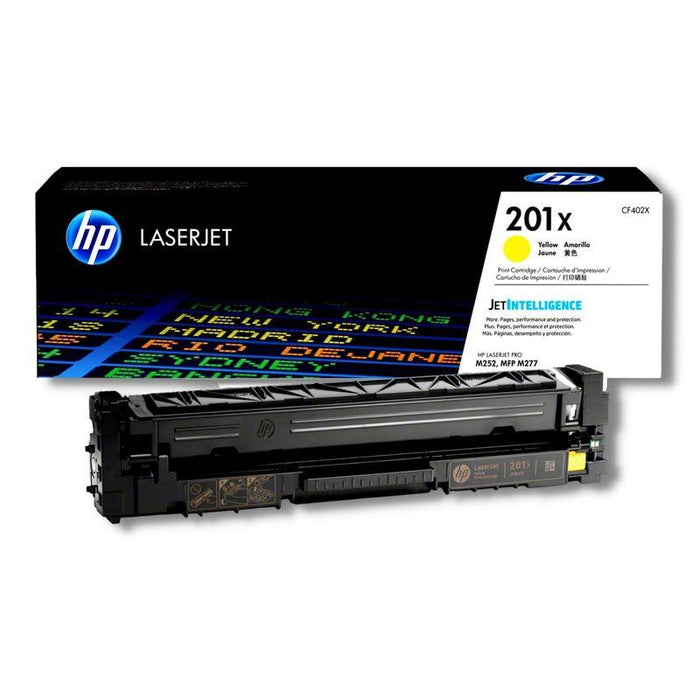 HP 201X CF402X Yellow High Yield Original LaserJet Toner Cartridge
